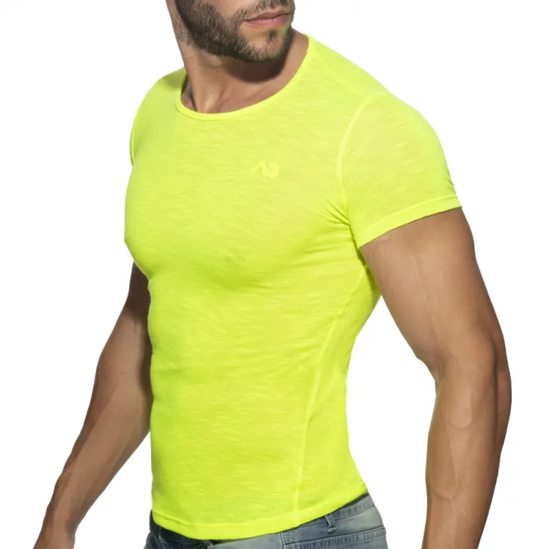 T-shirt THIN FLAME Jaune Fluo