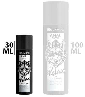 Lubrifiant Eau ANAL REPAIR Black Hole 30 ml
