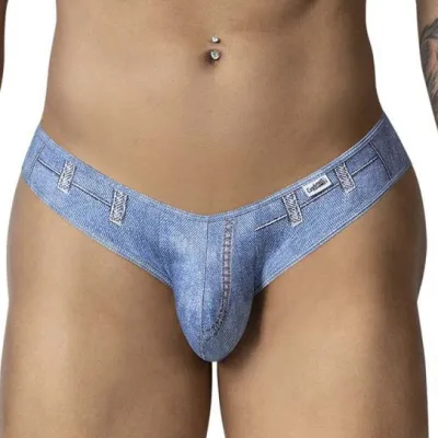 CandyMan Slip COWBOY Denim bleu