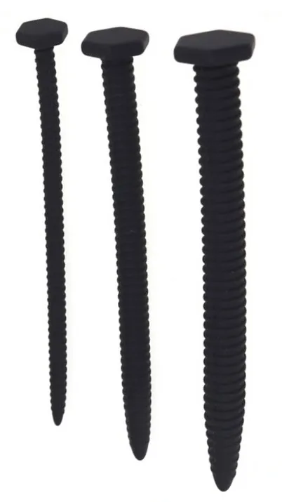 Kit de 3 Tiges pour urètre en silicone 14.5cm - Diamètres de 6 à 13mm