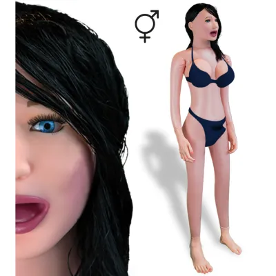 Poupée gonflable trans Katia vagin pénis anus