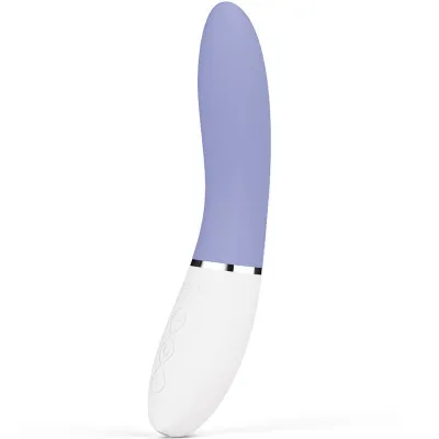 Vibromasseur point G LIV 3 bleu connecté via appli - Lelo