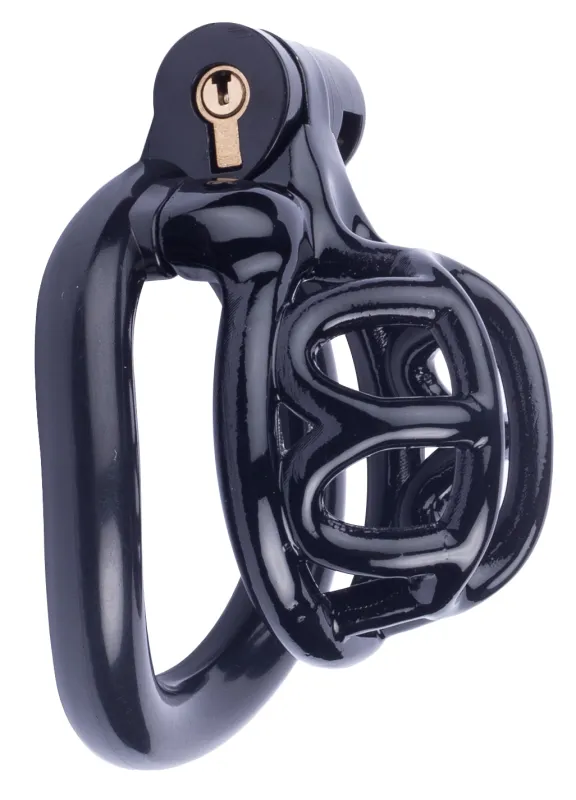 Cage de chasteté courte LYFY 4 x 3.3cm Noire