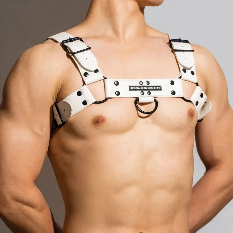 Harnais Bdsm CHEST ALL Blanc