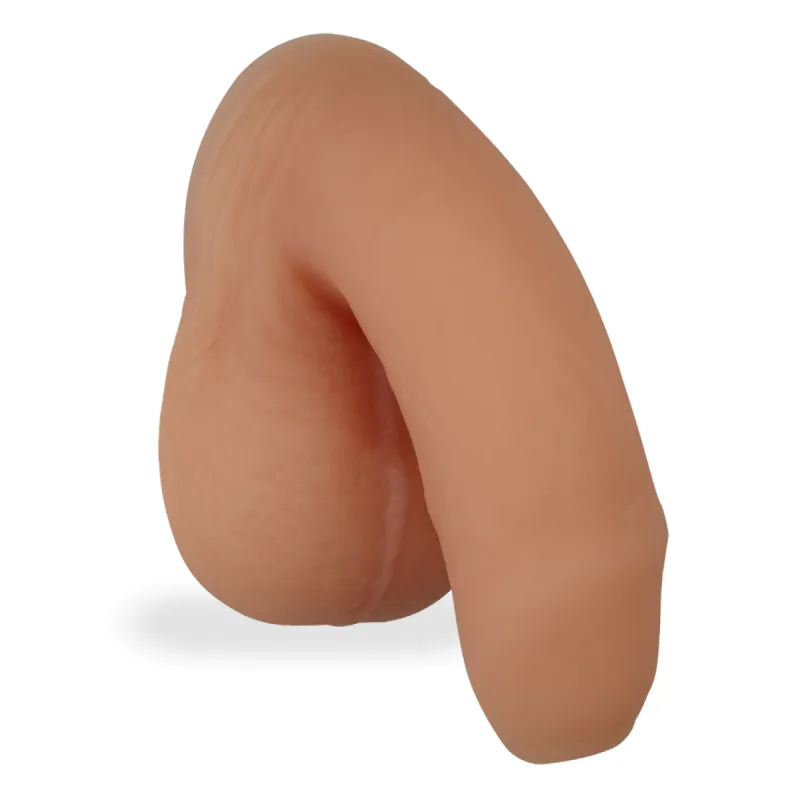 Prothèse pénis FTMPacker souple non circoncis en silicone Tiago
