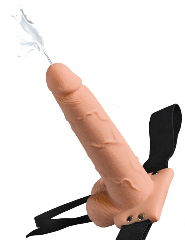 Gode ceinture Strap-On SQUIRTING 17 x 5 cm