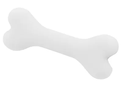 Os Puppy en silicone BONE Blanc