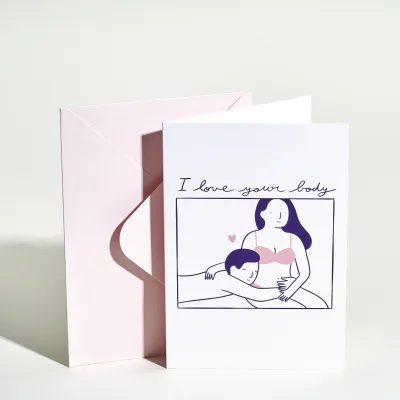 Carte d'amour Agathe Sorlet -
