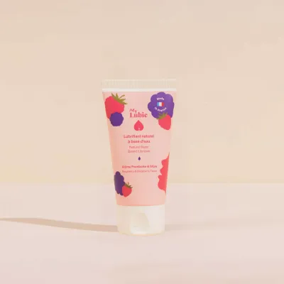 Lubrifiant aromatisé à base d'eau My lubie -   Framboise/Mûre