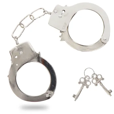 Menottes en métal FUN CUFFS Argentées