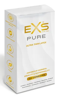 EXS Préservatifs ultra fins PURE 53mm x12