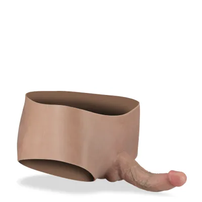 Gode ceinture creux seconde peau pénis courbé Dany