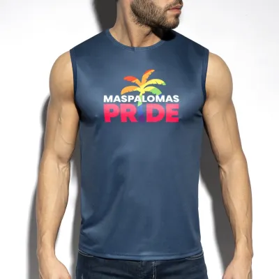 ES Collection Débardeur Maspalomas Pride Bleu marine