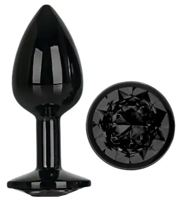 Plug Bijou AFTERDARK S 6 x 2.7cm Noir