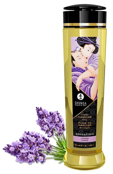 Huile de massage SENSATION Lavande 240mL
