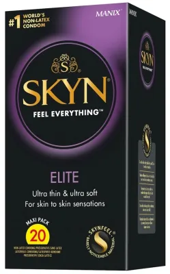 Préservatifs sans latex SKYN Elite x20
