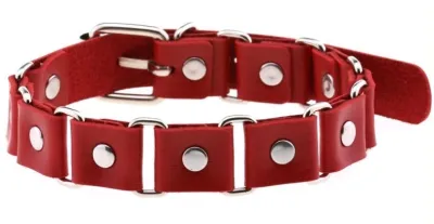 Ras de cou STITCH Rouge