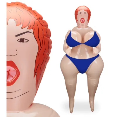 Poupée gonflable curvy vagin et bouche Margaret
