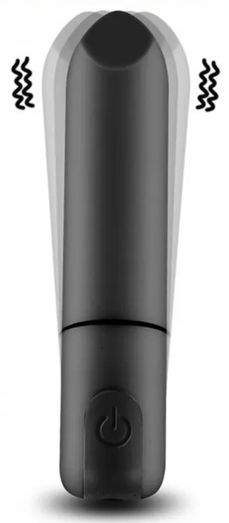 Mini Vibro FURTHER 8.6 x 1.8cm Noir