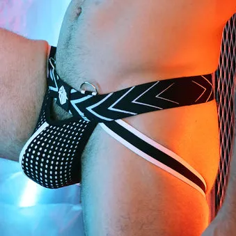 Breedwell Jockstrap DICKMATIZED Breedwell Noir-Blanc
