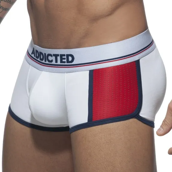 Boxer rembourré SPORTIVE TRUNK Blanc