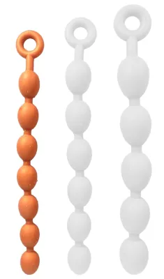 Chapelet anal CHAPIRA S 43 x 3.8 cm Orange