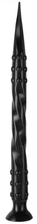 Gode long POINTED TWIST L 65 x 5 cm