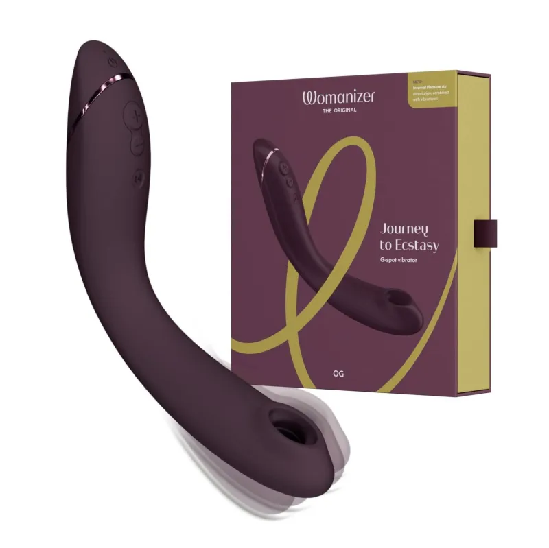 Womanizer OG - 17,6 cm Aubergine