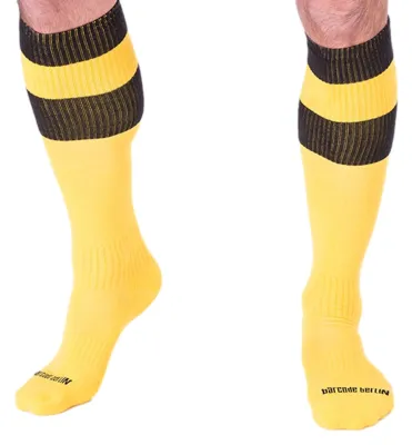 Chaussettes FOOTBALL SOCKS Jaune-Noir
