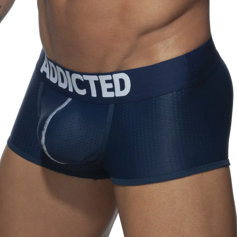 Addicted Boxer PUSH UP MESH Marine
