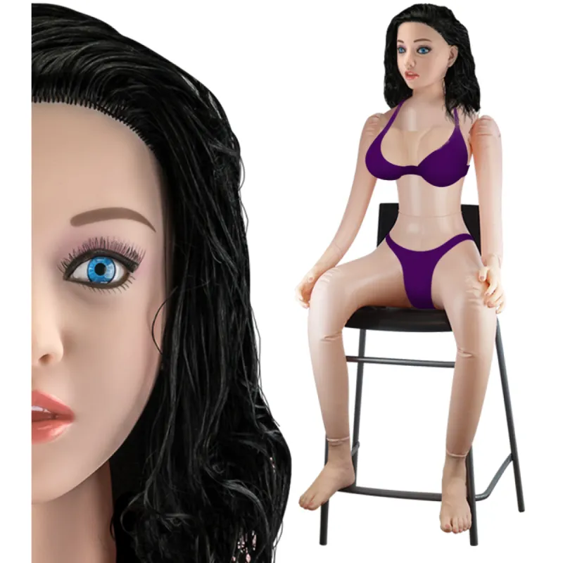 Poupée gonflable assise Diane