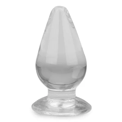 Plug anal ventouse transparent Softy