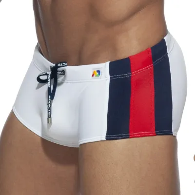 Boxer de bain STRIPES BASIC SUNGA Blanc
