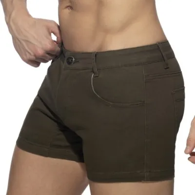 Addicted Short 5 POCKETS SUMMER Kaki