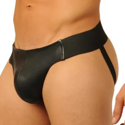 Fist Jockstrap FIST LEATHER Noir