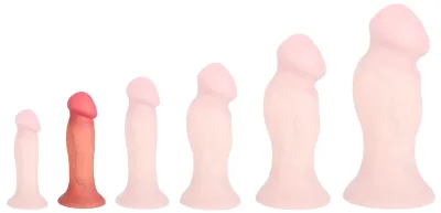 Gode Réaliste MUSHU M 13 x 4.3cm