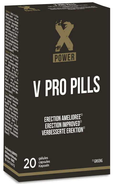 Stimulant V PRO PILLS 20 gélules