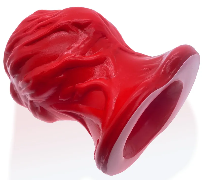 Plug Tunnel Oxballs PIGHOLE SQUEAL FF 13 x 11.5cm Rouge