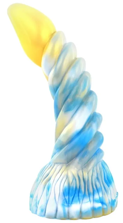 Gode ARKAN 18 x 5cm Doré-Bleu
