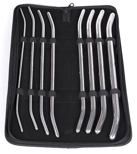 Lot de 8 tiges d'urètres 29cm - 4.5 à 14.5mm
