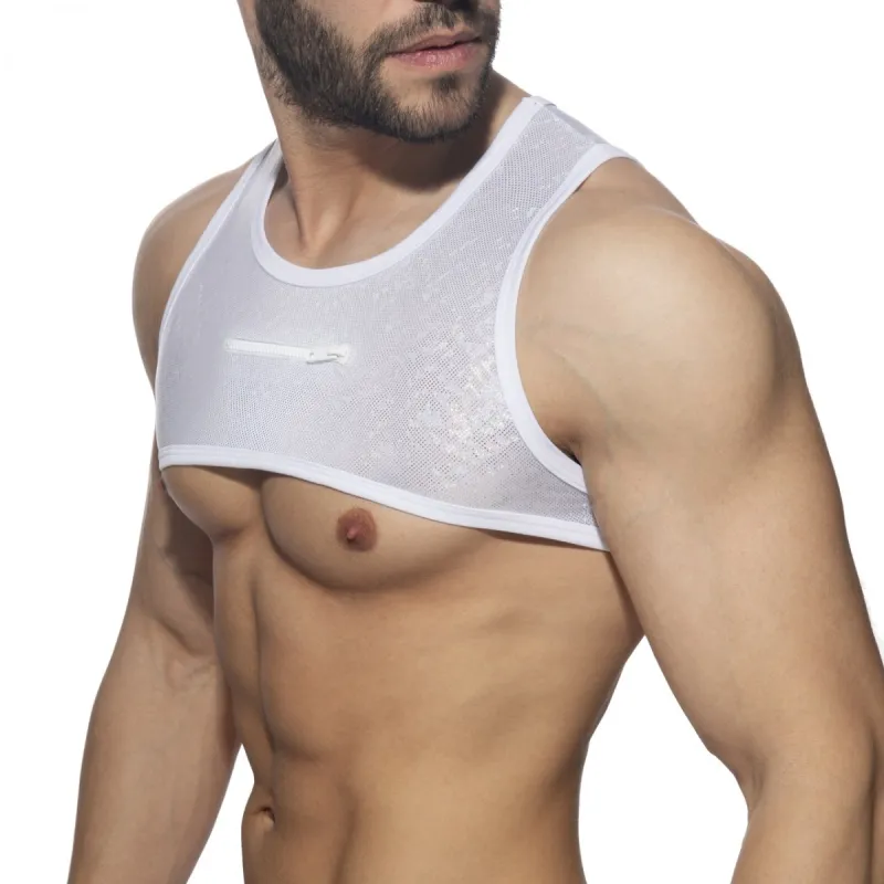 AD Fetish Harnais GLITTER AD Fetish Blanc