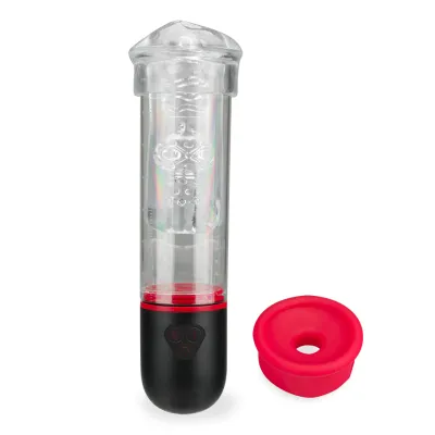 Développeur de pénis automatique et vibrant + insert bouche Air 2