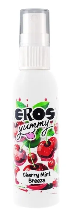 Spray Corporel à Lécher YUMMY Cerise Menthe 50 ml