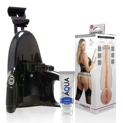 Pack Masturbateur Automatique + Anus Mia Malkova + Lubrifiant