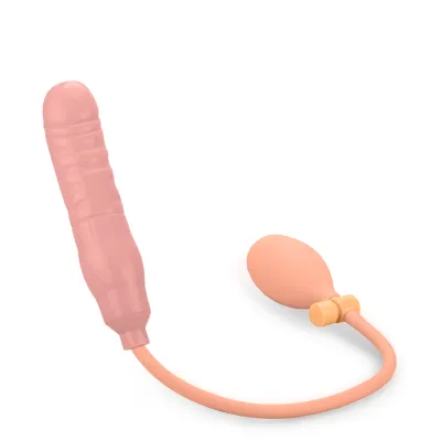 Gode anal à pompe gonflable
