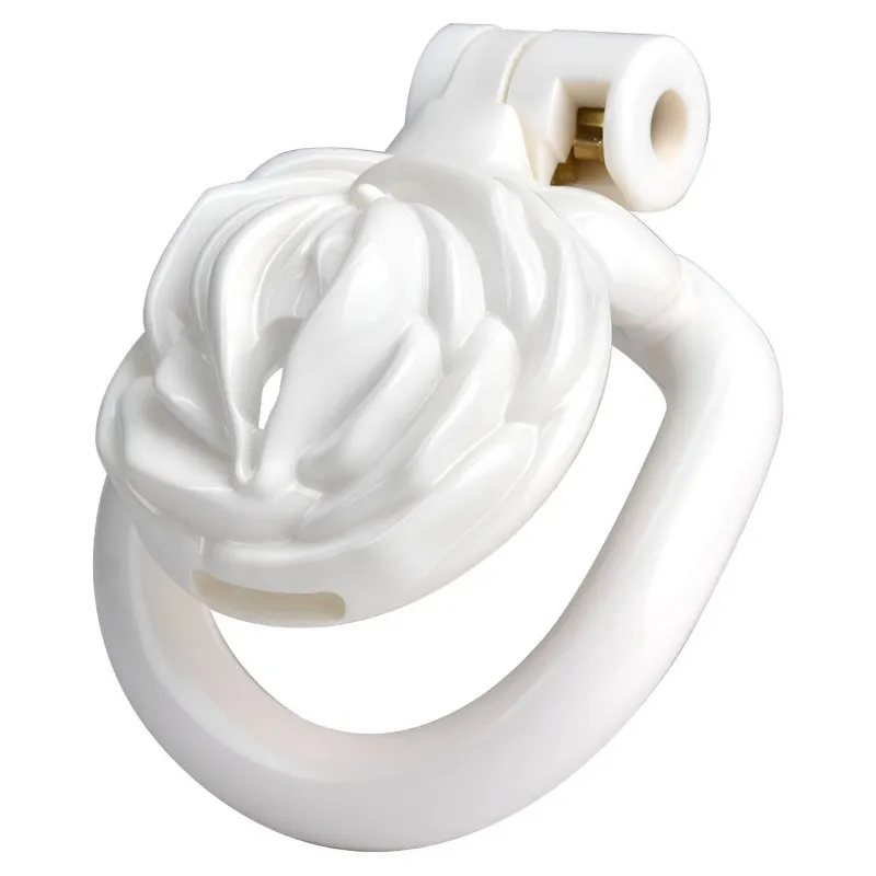 Cage de Chasteté SISSY FLOWER 3.5 x 3.5cm Blanche
