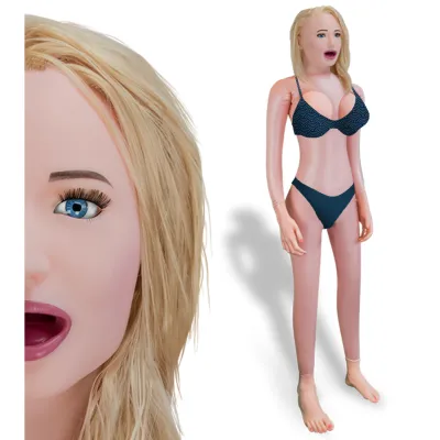 Poupée gonflable blonde anus vagin Tatiana