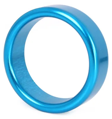 Anneau pénien en aluminium CIRCLE 15mm Bleu