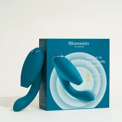 Womanizer Duo 2 - 8,8 cm Bleu pétrole