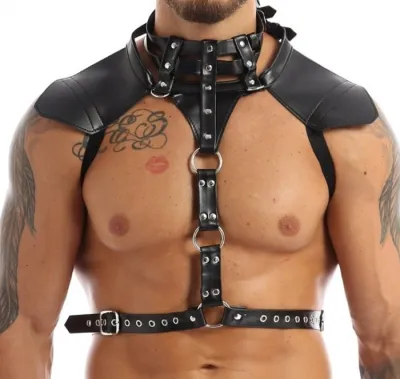 Harnais simili HALTER Noir